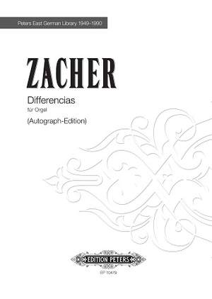 Zacher, Gerd: Diferencias
