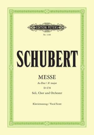Schubert: Mass No.5 in A flat D678