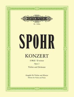 Spohr, L: Concerto No.2 in D minor Op.2