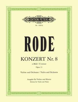 Rode, P: Concerto No.8 in E minor