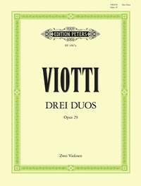 Viotti, G: 3 Duets Op.29
