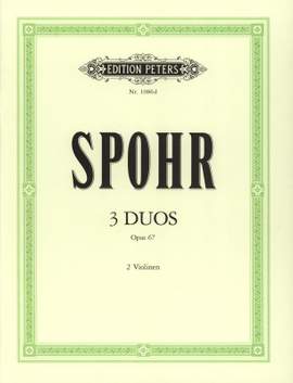 Spohr, L: 3 Duets Op.67