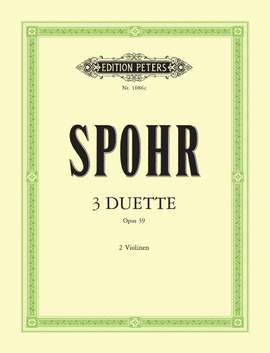 Spohr, L: 3 Duets Op.39