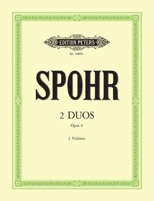 Spohr, L: 2 Duets Op.9