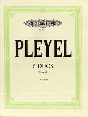 Pleyel, I: 6 Duets Op.59