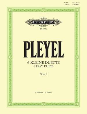 Pleyel, I: 6 Easy Duets Op.8