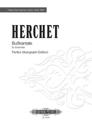 Herchet, Jörg: Bußkantate