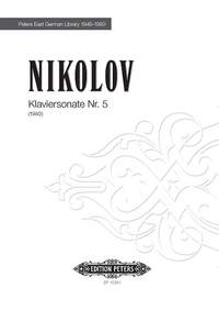 Nikolov, Lazar: Sonate für Klavier Nr. 5
