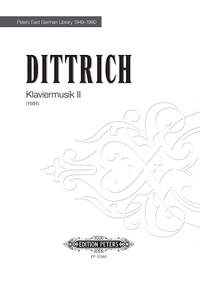 Dittrich, Paul-Heinz: Klaviermusik II