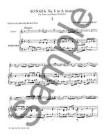 Thomas Roseingrave: Sonata No.1 In A Minor For Flute And Continuo Product Image