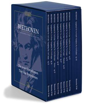 Beethoven, L van: Symphonies 1 - 9, complete (Urtext) (ed. Del Mar)