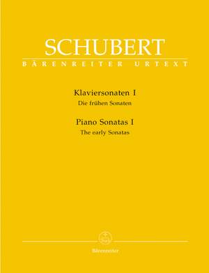 Schubert, F: Piano Sonatas Bk.1: Early Sonatas (D 157, 279, 459, 537, 557, 566, 568 [1st & 2nd versions], 570, 575) (Urtext)