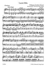 Mozart, WA: Lucio Silla (complete opera) (It-G) (K.135) (Urtext) Product Image