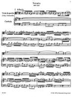 Bach, JS: Sonatas (3) (BWV 1027 - 1029) (orig vadg) (G mag, D maj, G min) (Urtext) Product Image