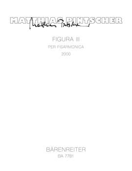 Pintscher, M: Figura III for Accordion