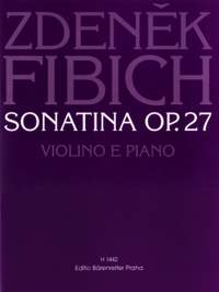 Fibich, Z: Sonatina, Op.27
