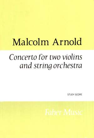 Malcolm Arnold: Concerto for two violins
