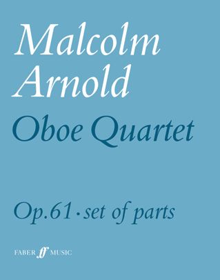 Arnold, Malcolm: Oboe Quartet (parts)