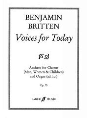 Benjamin Britten: Voices for Today.