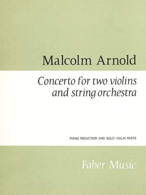 Malcolm Arnold: Concerto for two violins