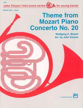 Wolfgang Amadeus Mozart: Theme from Mozart Piano Concerto No. 20