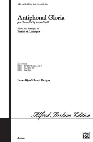 Antonio Vivaldi: Antiphonal Gloria SATB (Opt. Double Choir)
