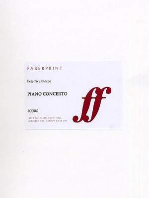 Sculthorpe, Peter: Concerto for Piano (score)