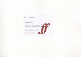 Matthews, David: Five to Tango. Piano quintet (score)