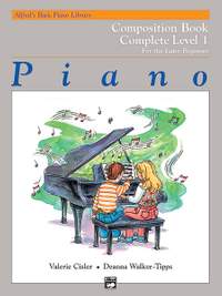 Alfred's Basic Piano Course: Composition Book Complete 1 (1A/1B)