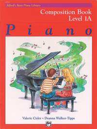 Alfred's Basic Piano Course: Composition Book 1A