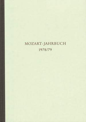Mozart, Wolfgang Amadeus: Jahrbuch 1978-79