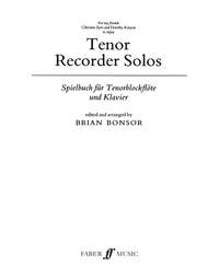 Bonsor, Brian: Tenor Recorder Solos (part)