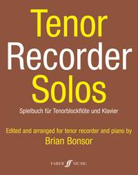 Bonsor, Brian: Tenor Recorder Solos (recorder & piano)