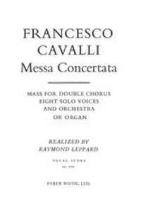 Cavalli, Francesco: Messa Concertata (vocal score)