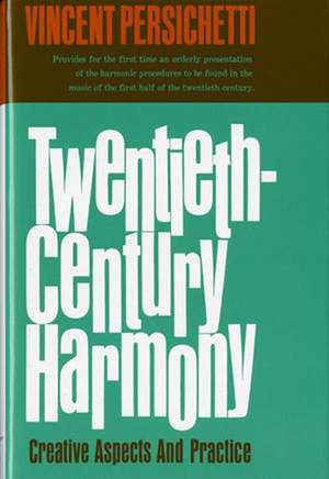 Persichetti, V: Twentieth Century Harmony