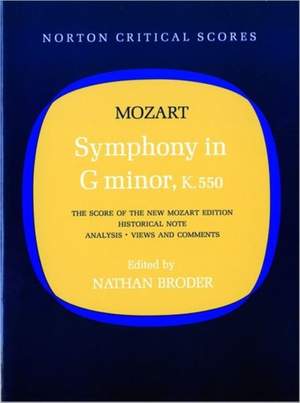 Mozart: Symphony No. 40 in G minor K550
