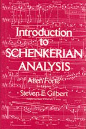 Miscellaneous: Intro to Schenkerian Analysis (p-back)