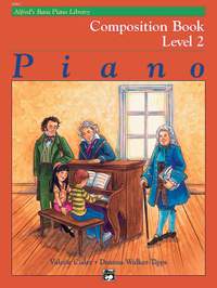 Alfred's Basic Piano Course: Composition Book 2