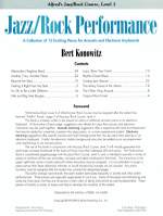 Alfred's Basic Jazz/Rock Course: Performance, Level 3 Product Image