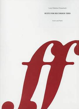 Clerambault, Louis: Suite for Recorder Trio (score & parts)