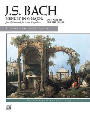 Johann Sebastian Bach: Menuet in G Major, BWV Anh. 116