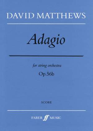 David Matthews: Adagio for string orchestra