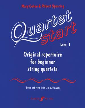 Cohen, M: Quartetstart. Level 1 (score and parts)