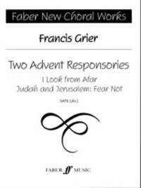 Two Advent Responsories. SATB