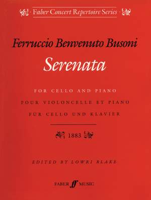 Busoni: Serenata Op.34 (cello and piano)