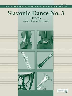 Antonin Dvorák: Slavonic Dance No. 3