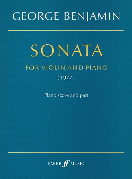 George Benjamin: Sonata