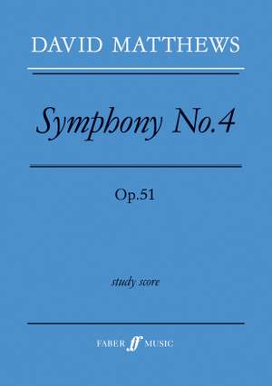 David Matthews: Symphony No.4
