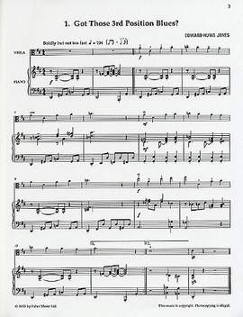 Huws Jones, Edward: Got those Position Blues? (viola & pno)