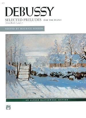 Claude Debussy: Selected Preludes (from Books 1 and 2)